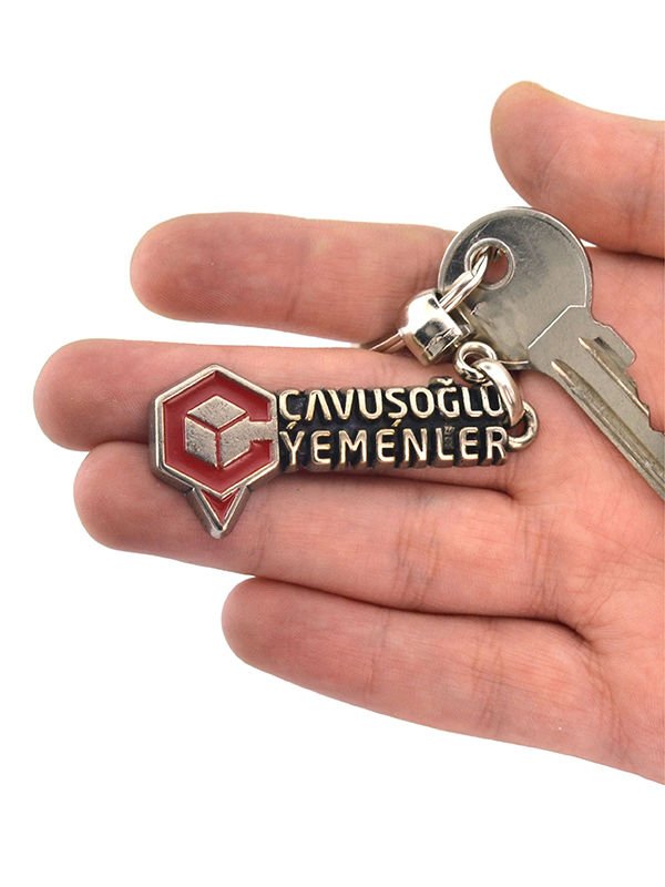 Çavuşoğlu Yemenler Rölyef Seri Metal Anahtarlık