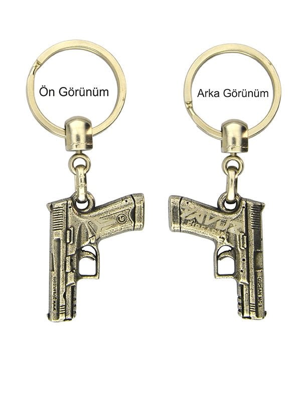 Yavuz Firearms Silah Rölyef Seri Anahtarlık