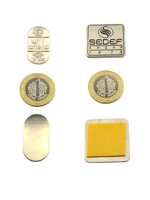 Zamak Metal Rölyef Etiketler ( Bant Montajlı)