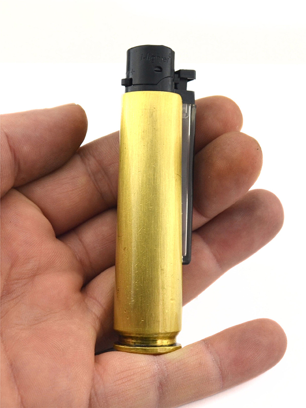 Зажигалка из гильзы 50 Cal. – Деревянная коробка