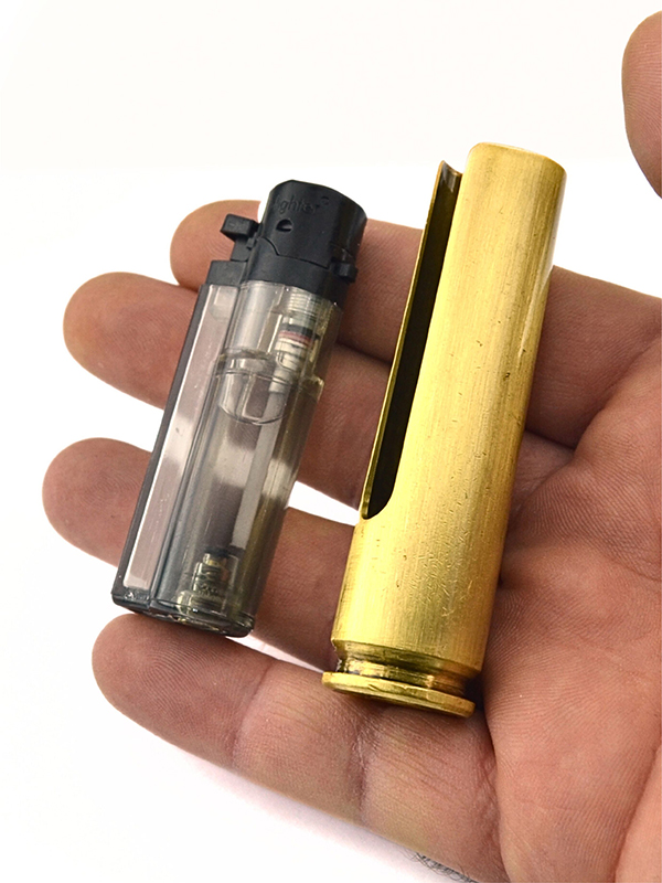 Зажигалка из гильзы 50 Cal. – Деревянная коробка