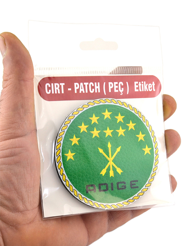 Adige Çerkes Bayrak - Cırt - Patch - Peç - Arma