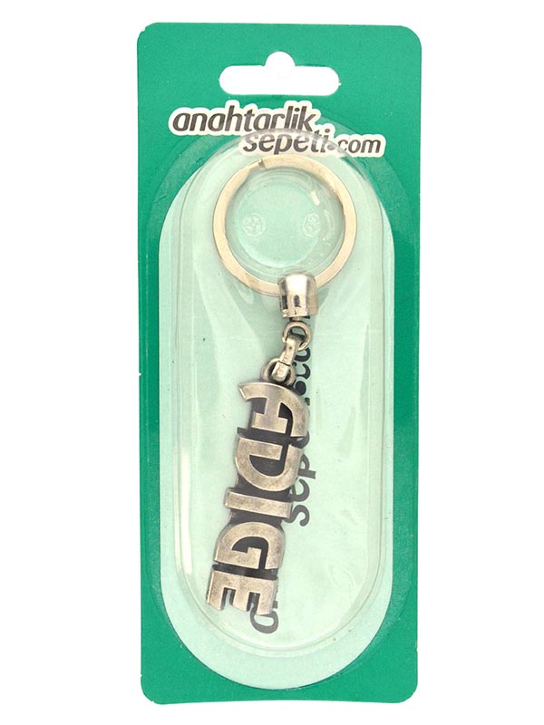 Caucasian Adyghe Script Keychain