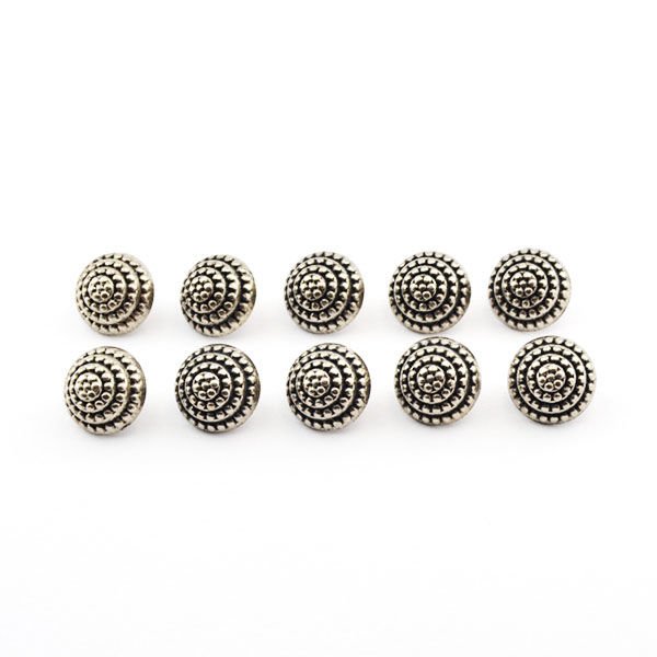 Caucasian Men’s Buttons (10 Pieces)