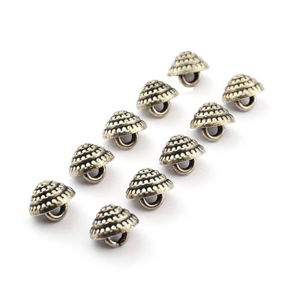 Caucasian Men’s Buttons (10 Pieces)