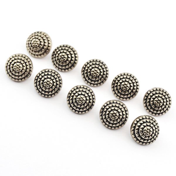 Caucasian Men’s Buttons (10 Pieces)