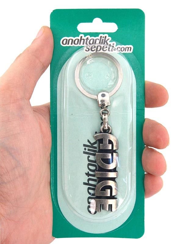 Caucasian Adyghe Script Keychain