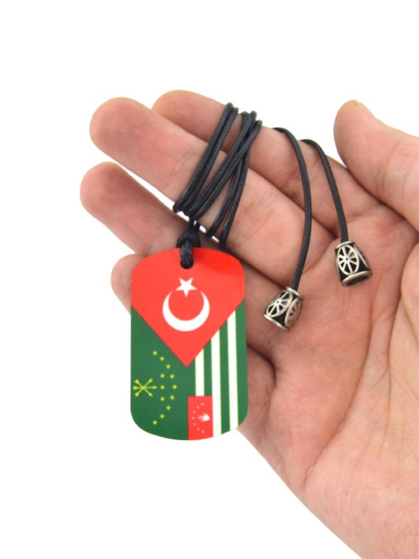 Asker Künyesi Adige-Abhaz-Türk 3’lü Bayrak