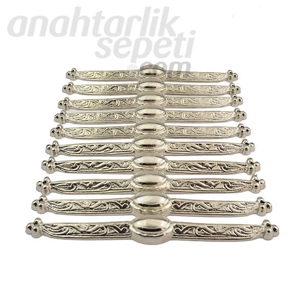 Caucasian Women’s Dress Buttons (10 Pieces) - Nickel Plated