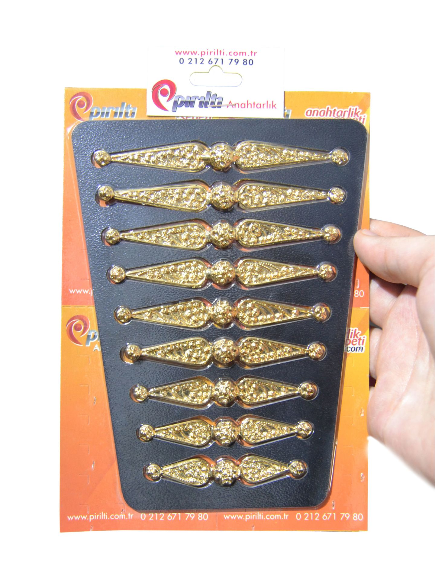 Bayan Düğmesi Hoşkan Zamak Modeli (Altın Görümünlü)