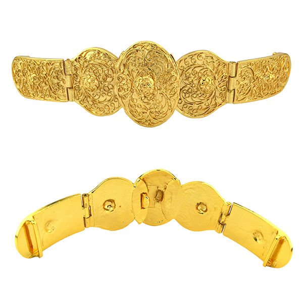 Bayan Kemer Tokası - Hoşkan Zamak Versiyon (Gold Görünümlü)