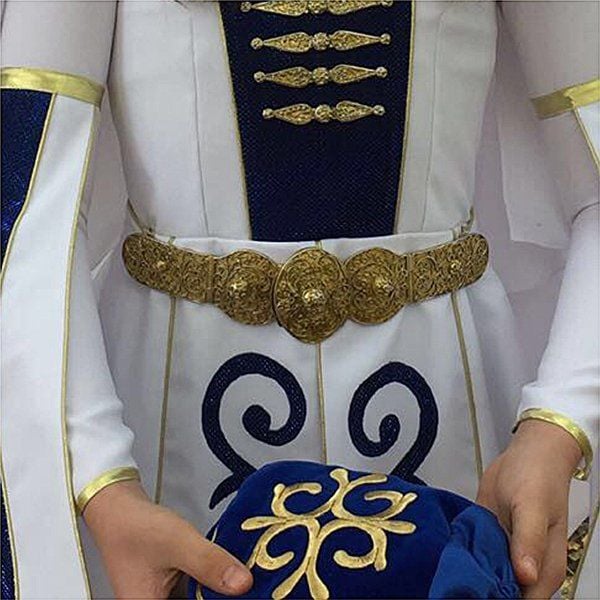 Bayan Kemer Tokası - Hoşkan Zamak Versiyon (Gold Görünümlü)