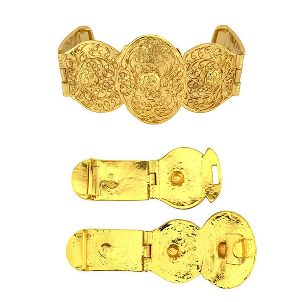 Bayan Kemer Tokası - Hoşkan Zamak Versiyon (Gold Görünümlü)
