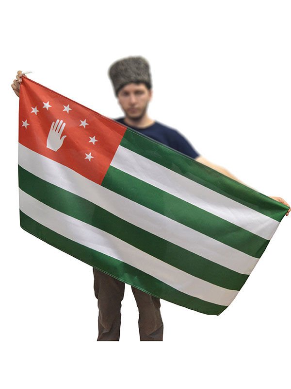 Abhaz - Abaza Bayrak - 150 Cm x 75 Cm - Raşel 110 Gr Kumaş