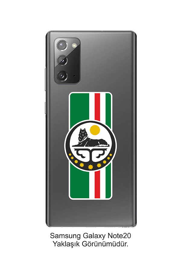 Çeçen Bayrak Telefon Tablet Etiketi