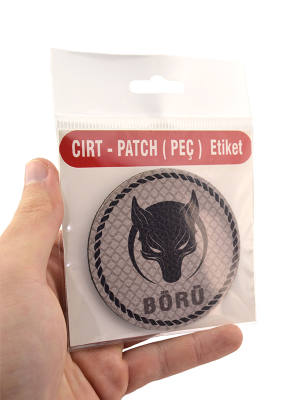 BÖRÜ - Cırt - Patch - Peç - Arma - 8 cm