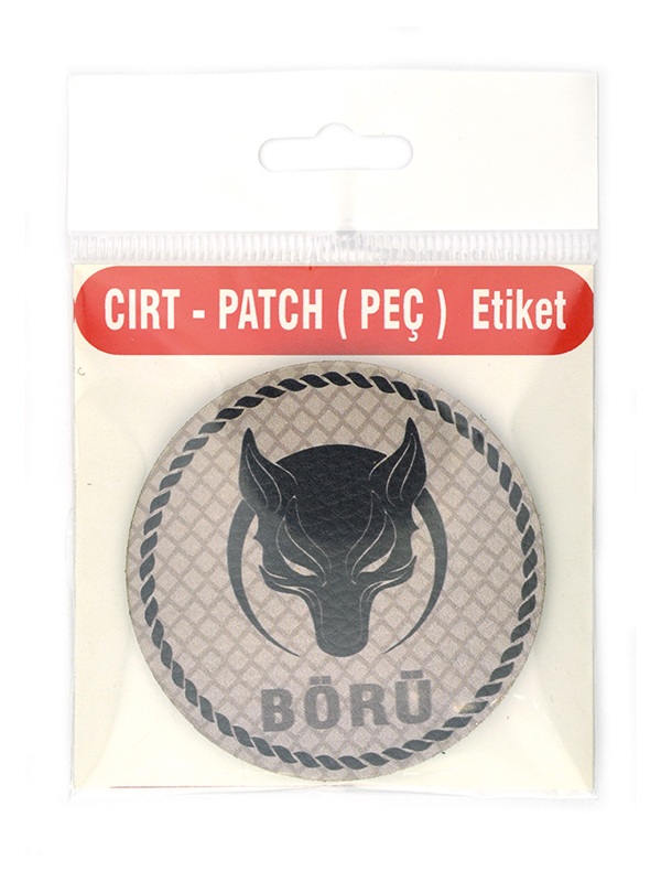BÖRÜ - Cırt - Patch - Peç - Arma - 8 cm