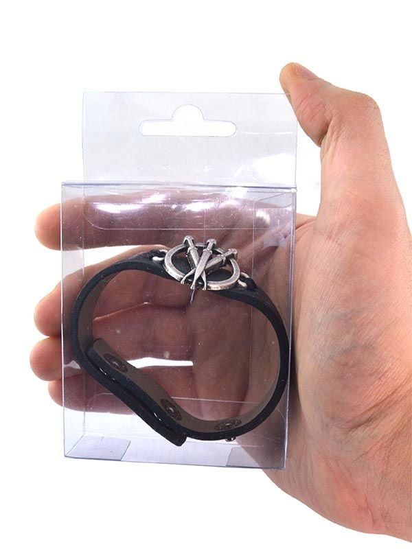 Çıt Çıtlı Deri Kamalar (Üçlü) Bileklik