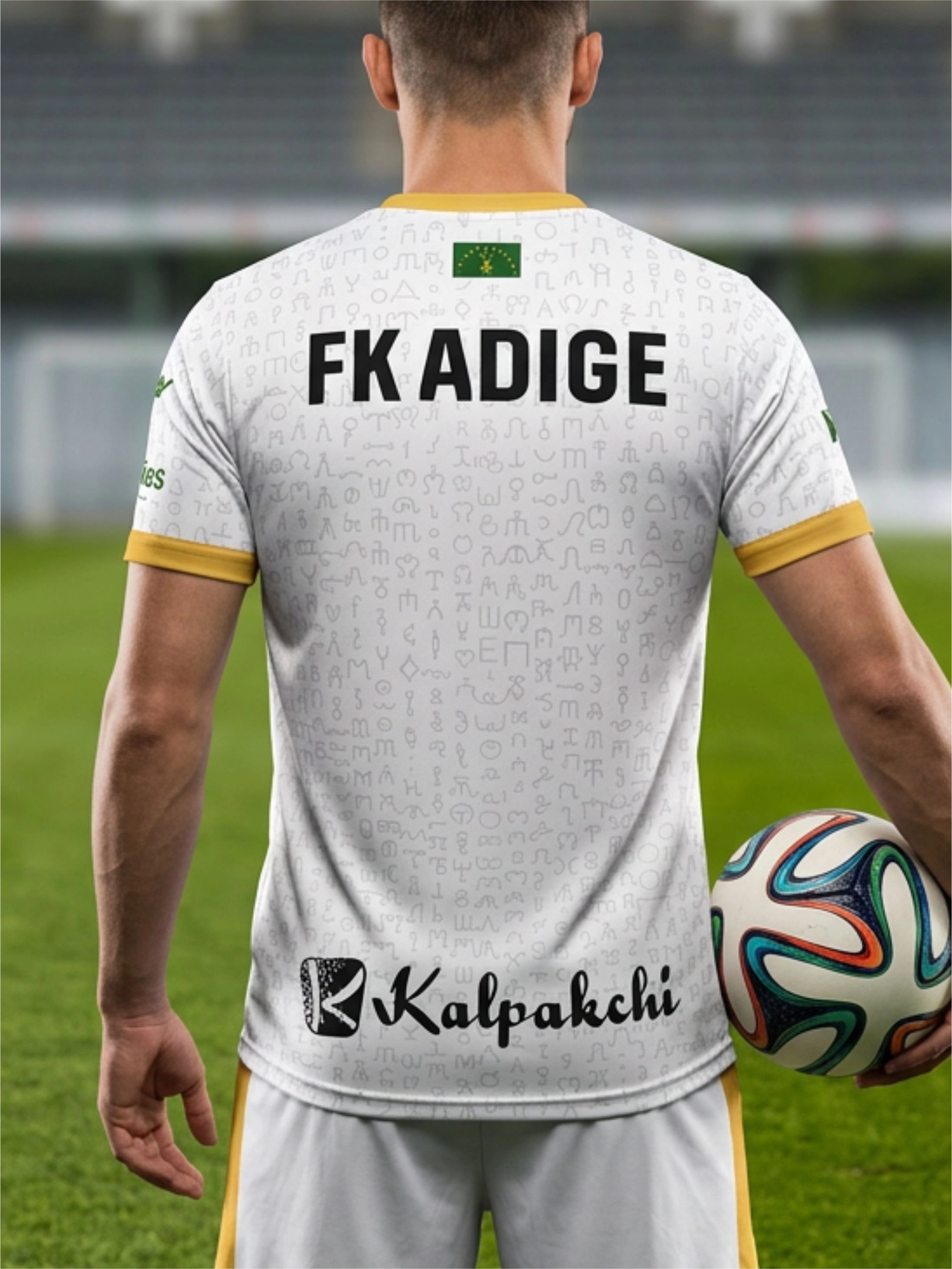 FK Adige Official Licensed Football Jersey - Polimesh Fabric