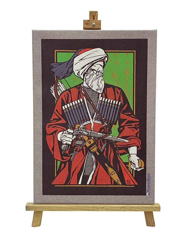 Kizbech Tuval Tablo 35x50 Cm - Kafkas Efsaneleri - Kafkas Vakfı Lisanslı Ürünü