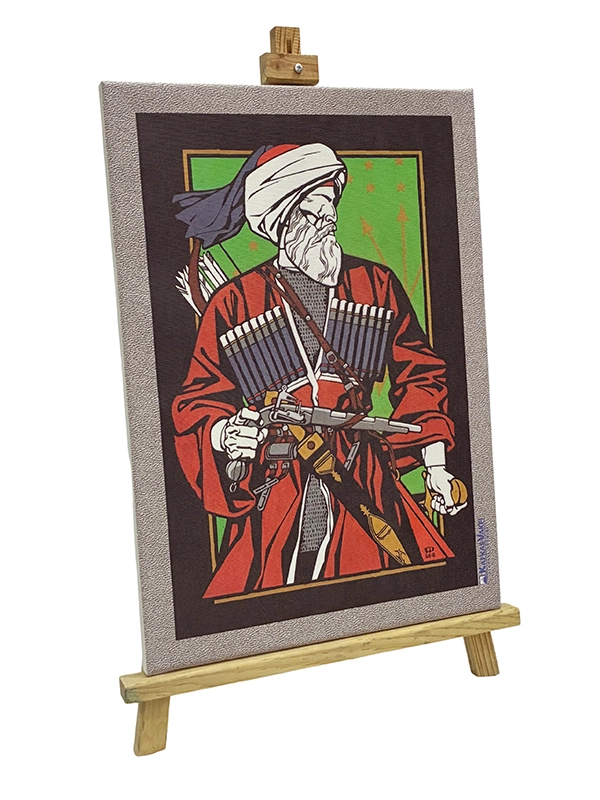 Kizbech Tuval Tablo 35x50 Cm - Kafkas Efsaneleri - Kafkas Vakfı Lisanslı Ürünü