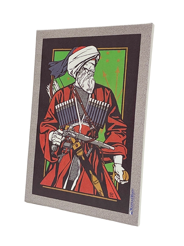 Kizbech Tuval Tablo 35x50 Cm - Kafkas Efsaneleri - Kafkas Vakfı Lisanslı Ürünü
