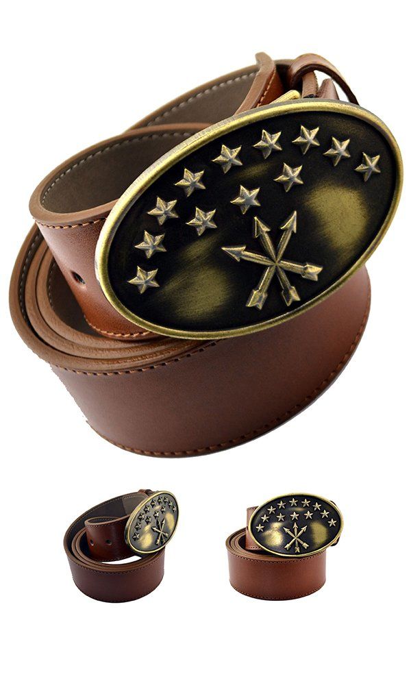 Adige Flag Belt (Brown)