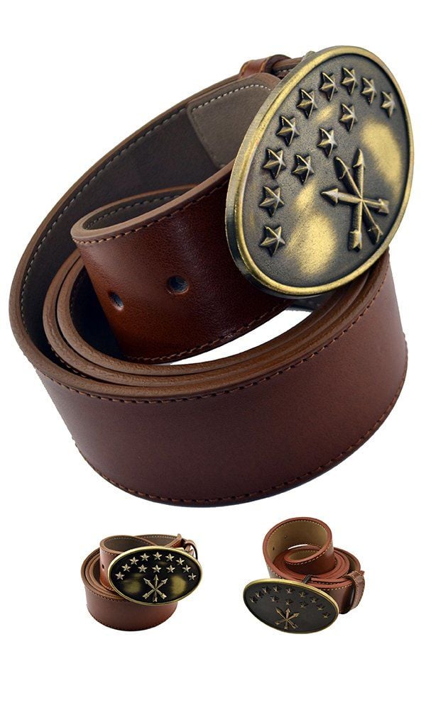 Adige Flag Belt (Brown)