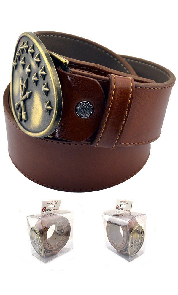 Adige Flag Belt (Brown)