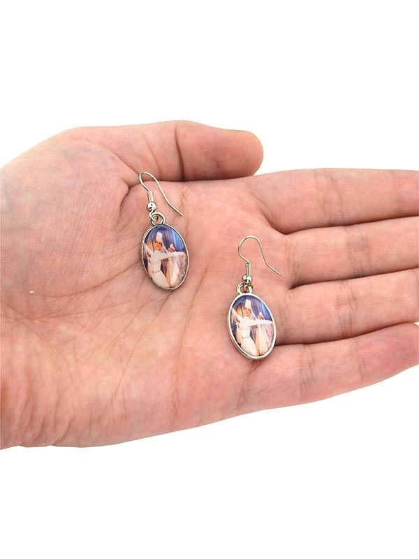 Kafkas Bayan Figür Damla Küpe