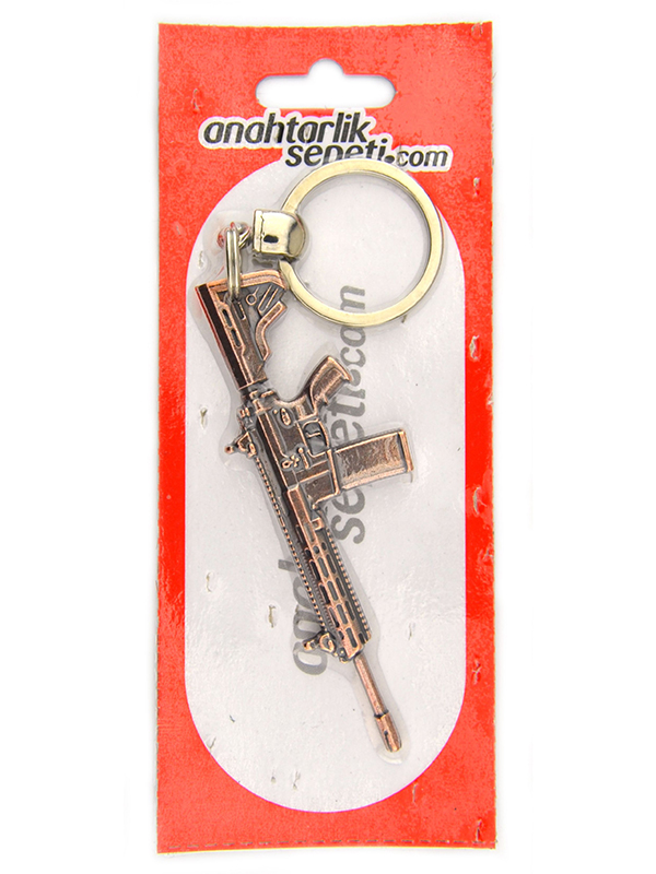 Rifle Keychain M-16 – Copper Oxide Finish
