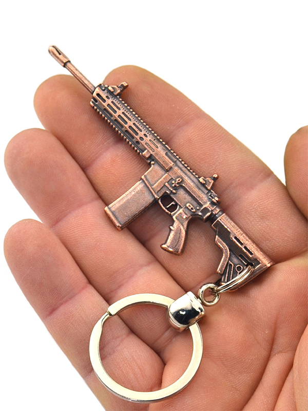 Rifle Keychain M-16 – Copper Oxide Finish