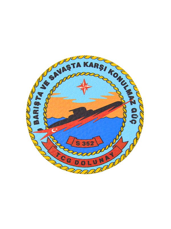 TCG Dolunay - Cırt - Patch - Peç - Arma - 8 cm