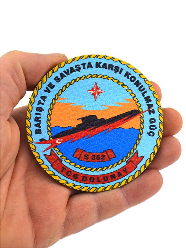 TCG Dolunay - Cırt - Patch - Peç - Arma - 8 cm