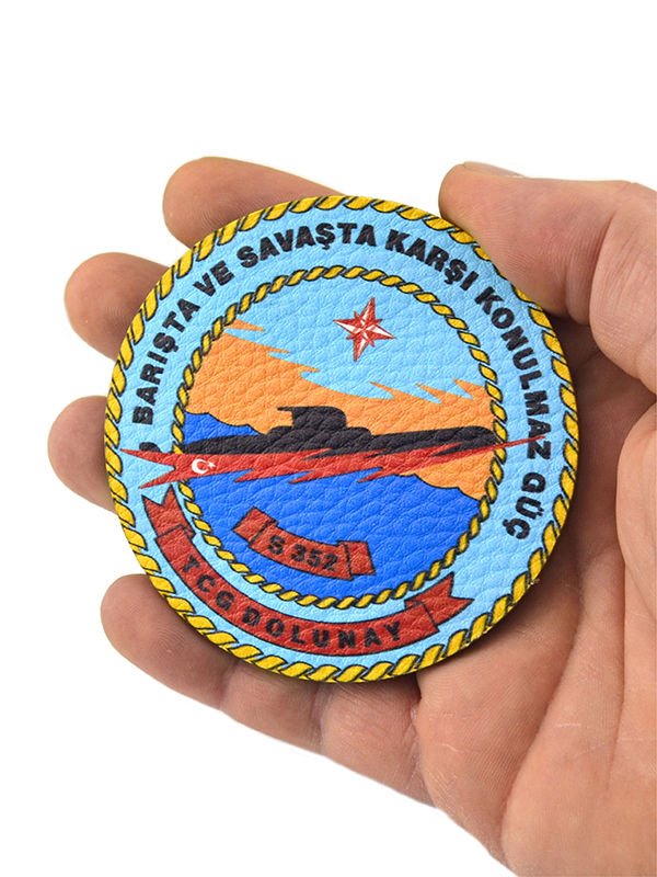 TCG Dolunay - Cırt - Patch - Peç - Arma - 8 cm
