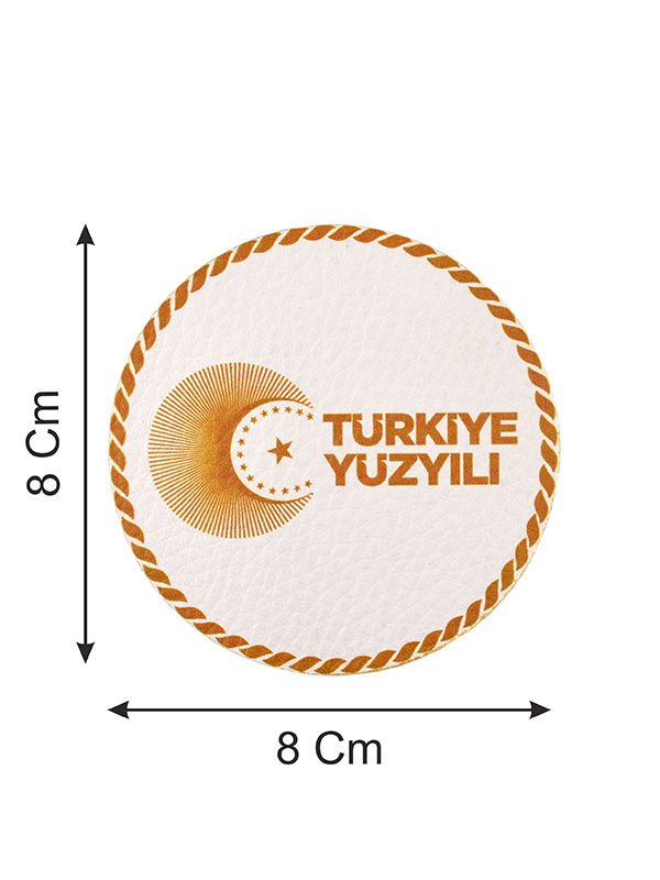 Türkiye Yüzyılı - Cırt - Patch - Peç - Arma - 8 cm