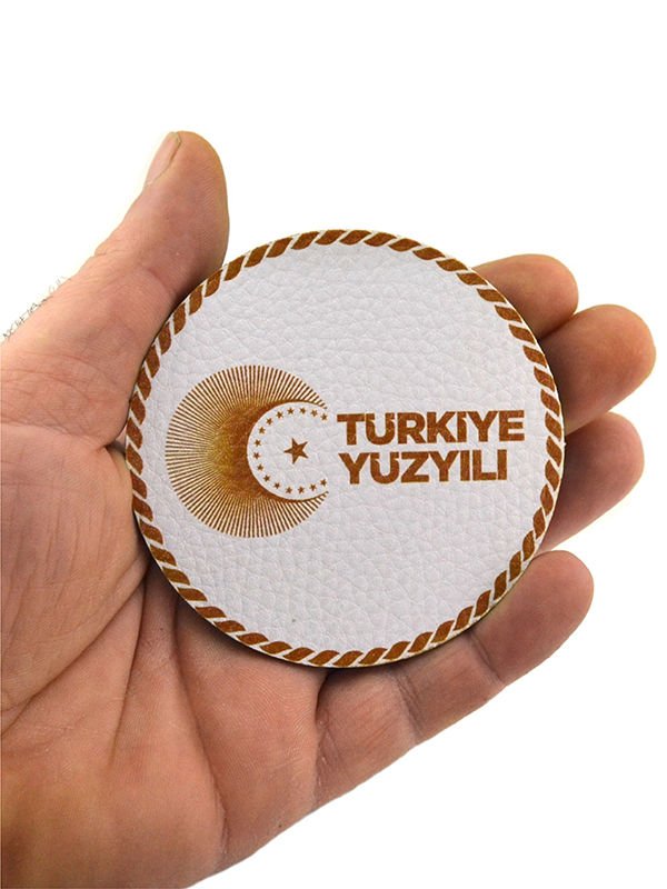 Türkiye Yüzyılı - Cırt - Patch - Peç - Arma - 8 cm