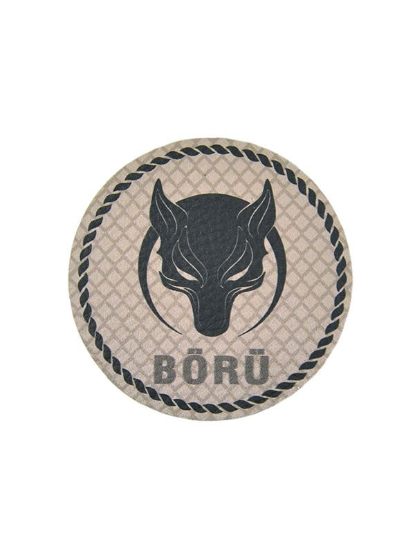 BÖRÜ - Cırt - Patch - Peç - Arma - 8 cm