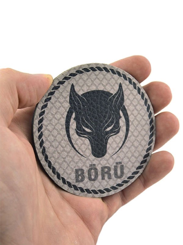 BÖRÜ - Cırt - Patch - Peç - Arma - 8 cm
