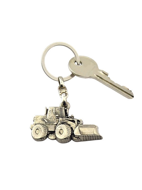 Buldozer Nikel Oksit Rölyef Araç Anahtarlık
