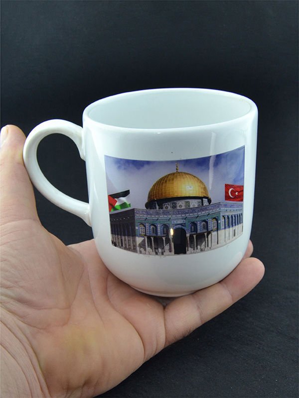Mescid-i Aksa Baskılı Seramik Kupa Bardak