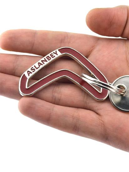 ASLANBEY Rölyef Seri Metal Anahtarlık