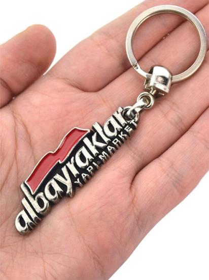 Albayraklar Yapı Market Rölyef Seri Metal Anahtarlık