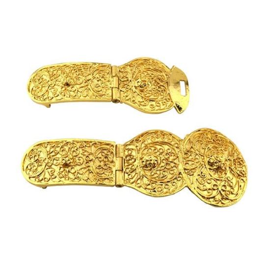 Bayan Kemer Tokası - Hoşkan Zamak Versiyon (Gold Görünümlü)