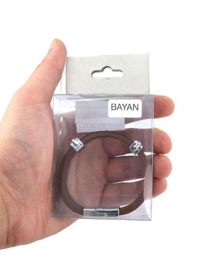 Adige Deri Bileklik Taba (Bayan)