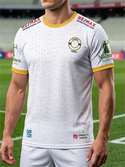 FK Adige Orijinal Lisanslı Futbol Forması - Polimesh Kumaş