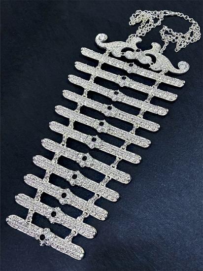 Kafkas Çerkes Kuban Kolye - Gümüş Görünümlü Zamak Kolye | Özel Hediyelik Kutu