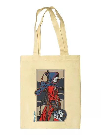 Kafkas Efsaneleri Bez Çanta - Lisanslı Rüstem Yahikhanov Tasarımı | Kafkas Vakfı