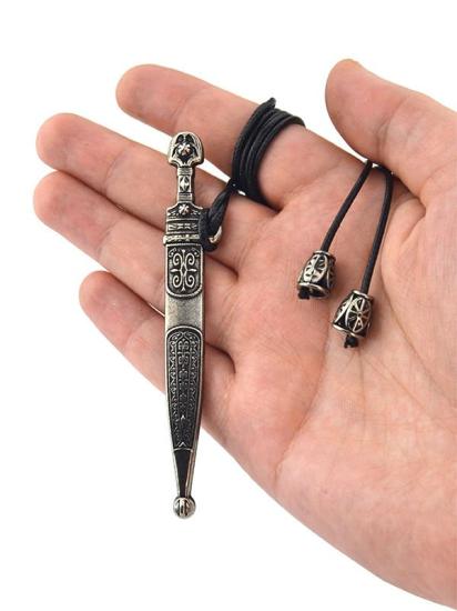 Çerkes Kafkas Kama İpli Kolye