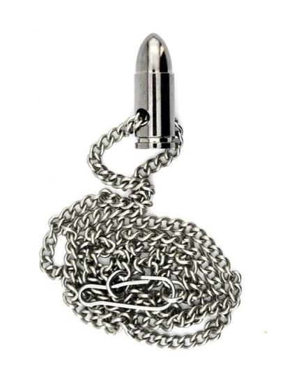 Maket Mermi Kolye 9x19 mm (Parabellum)